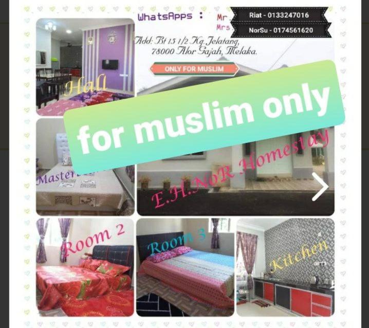 Nor Su Homestay Alor Gajah Exterior photo